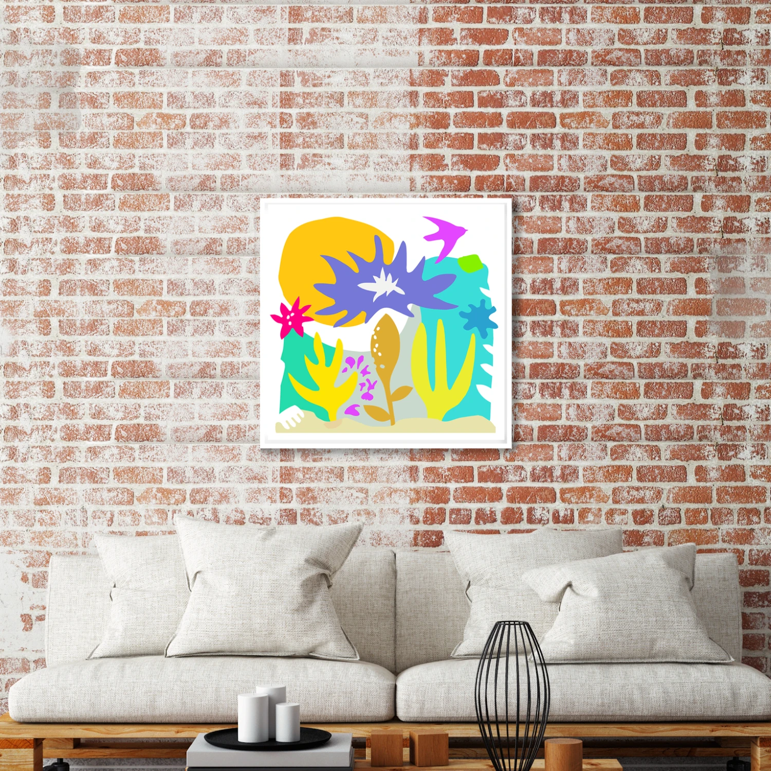 Hay Meadow Tryptych 02 - Love Nature - Fine Art Print 2 Hay Meadow Tryptych 02 - Love Nature - Fine Art Print - Image 2