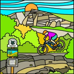 Mam Tor - Peak District - Mini Fine Art Print -Kitchenware Store PDMamTorv1.0PRINT10cm