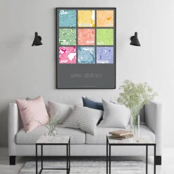 Lake District - 9 Treasured Places - Fine Art Print