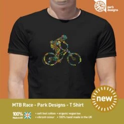 Mountain Bike Race - Love Parks - Park Designs - T Shirt -Kitchenware Store PDTShirtMTBDesignVisuals2022 Page 04