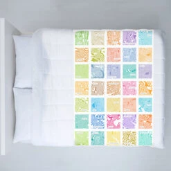 Contour Range - 35 Treasured Places - Fleece Blanket -Kitchenware Store PD Blanket Bed Throws 35 White ZOOM