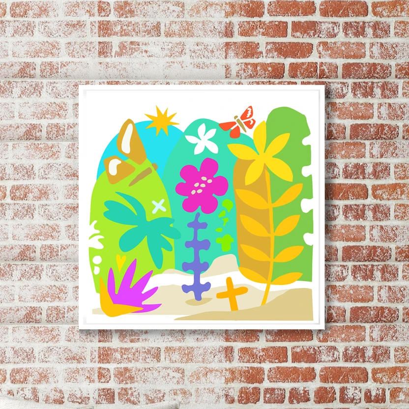 Hay Meadow Tryptych 03 - Love Nature - Fine Art Print 1 Hay Meadow Tryptych 03 - Love Nature - Fine Art Print