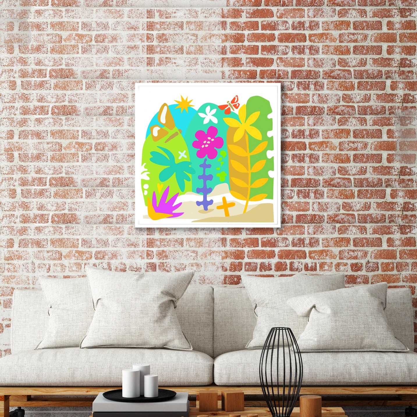 Hay Meadow Tryptych 03 - Love Nature - Fine Art Print 2 Hay Meadow Tryptych 03 - Love Nature - Fine Art Print - Image 2