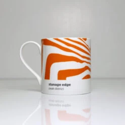 Peak District - Contour Mug - Stanage Edge