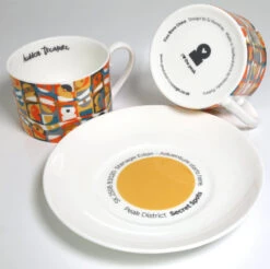 Peak District - Secret Spots Cup And Saucer - Stanage -Kitchenware Store Peak District Design Stanage Cup and Saucer 02