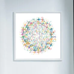 Retinal Explosion – With One Eye On The Natural World - Fine Art Print