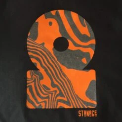 Stanage Pole Contour Design T Shirt -Kitchenware Store Stanage Peak District T Shirt