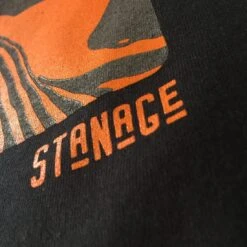Stanage Pole Contour Design T Shirt -Kitchenware Store Stanage T Shirt detail