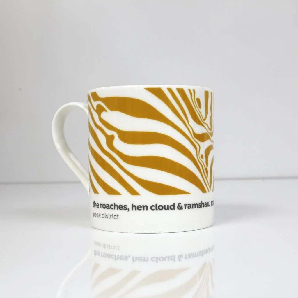 Peak District - Contour Mug - The Roaches 1 Peak District - Contour Mug - The Roaches